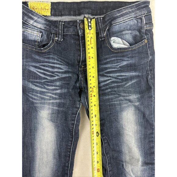 Machine Nouvelle Mode Women’s Jeans Size US 29 / 7 Dark Wash Blue Skinny - Picture 7 of 11
